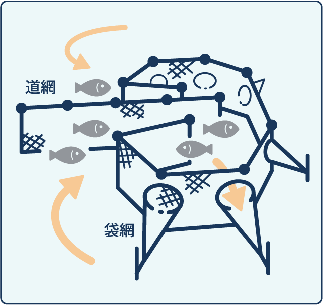 定置網図