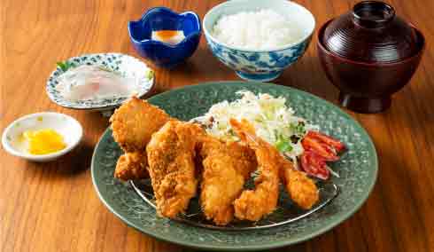 フライ定食